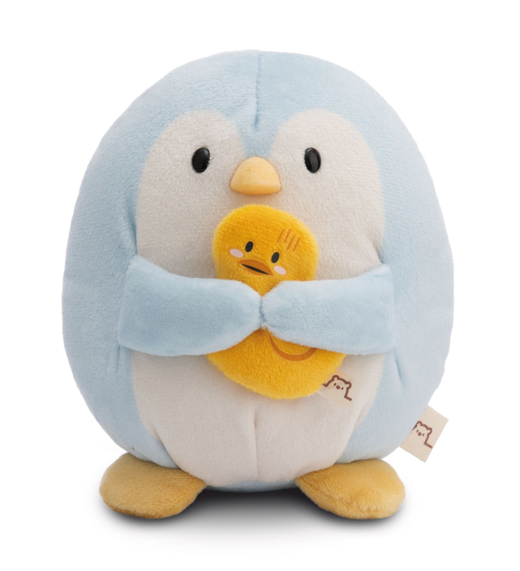 Knuffel pinguin Waddle met kuikentje - 16 cm | Mymochi