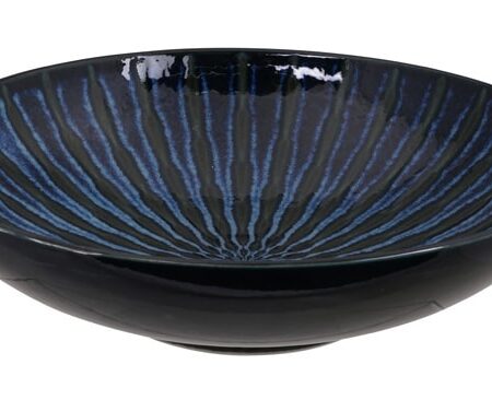 Kobaltblauwe Japanse Kom - Tokusa Blue - 2000ml 28.3x7.5cm | Tokyo Design Studio
