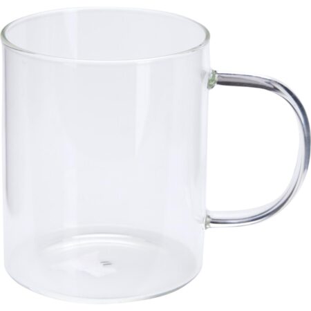 Koffie- Theeglas met oor set a 3 stuks | Merkloos