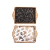 Koffie tray kerstafbeelding 21x14x2cm | Svenska Living