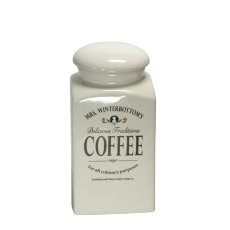 Koffiebewaarpot aardewerk 10x10x20 cm | Z