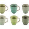 Koffiemok Green 340ml per 6 st. | Svenska Living