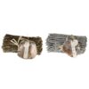 Kokosvinger bundel met schelpen 20cm | Naturel Collections
