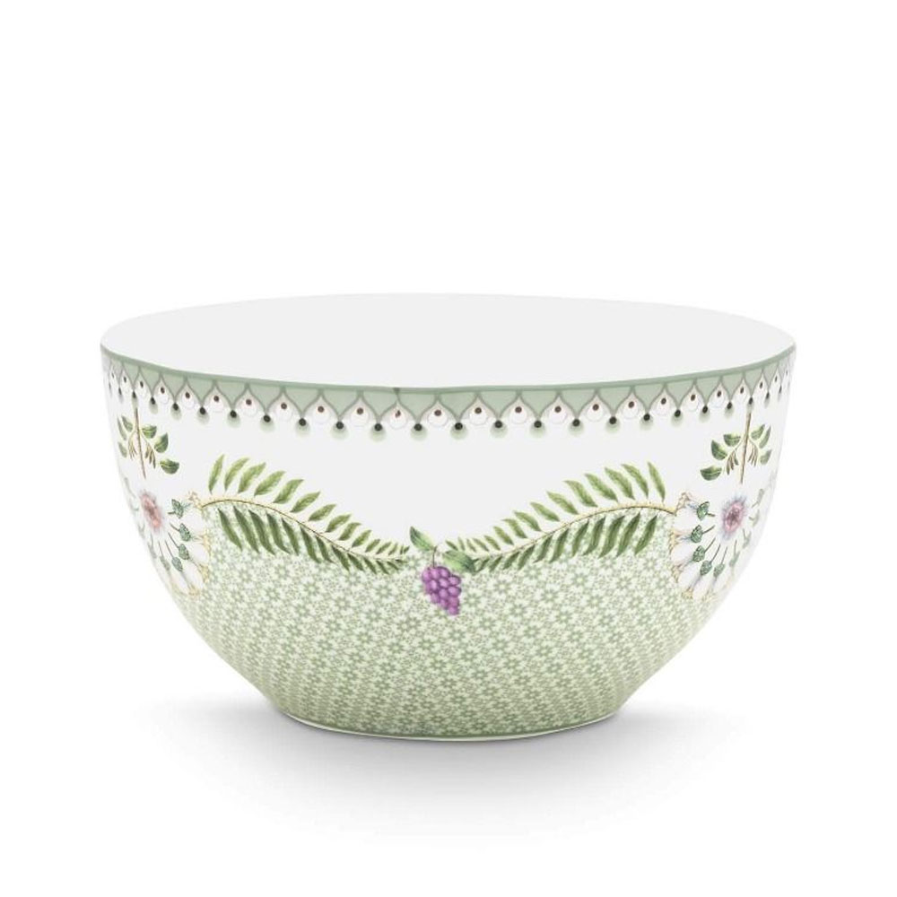 Kom Lily & Lotus Groen 15cm | PiP Studio