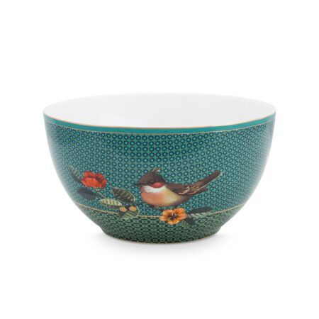 Kom Winter Wonderland Squirrel Green 15cm | PiP Studio