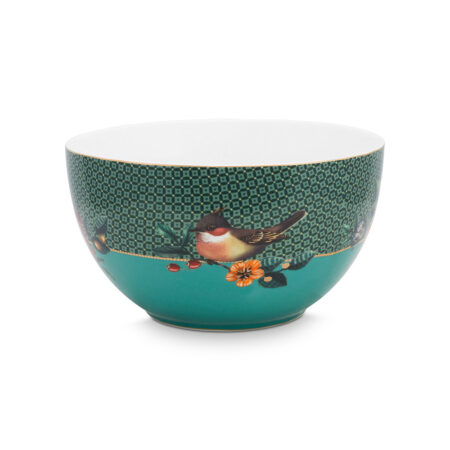 Kom Winter Wonderland Squirrel Green 18cm | PiP Studio