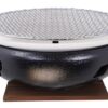 Konro Grill met Net - Zwart Gietijzer - 28 x 11 cm | Tokyo Design Studio
