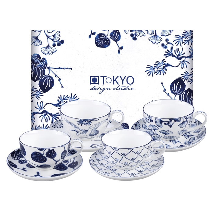 Kop-en-schotelset Flora Japonica - Tokyo Design Studio - 250ml | Tokyo Design Studio