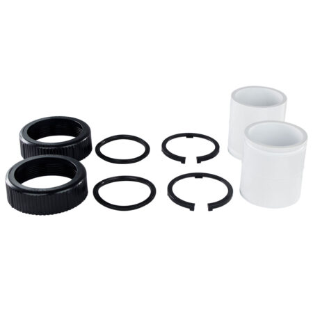 Koppelingen (2 stuks) met O-Ring voor alle Pentair Superflo P-SFL zwembadpomp (naar 50mm) | Pentair