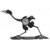 Kraanvogel klok lopend zwart | Sam. B.V.