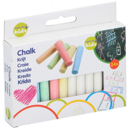 Krijtjes gekleurd doosje a 24 stuks | Scatch