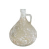 Kruik Jarron met oor marble gold |