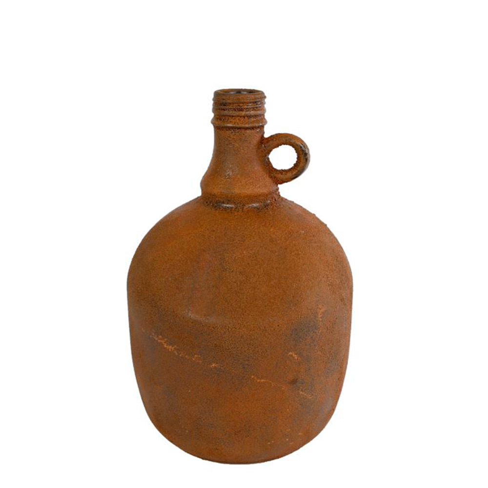Kruik Mandy roest glas L |