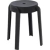 Kruk stapelbaar zwart | Home & Styling