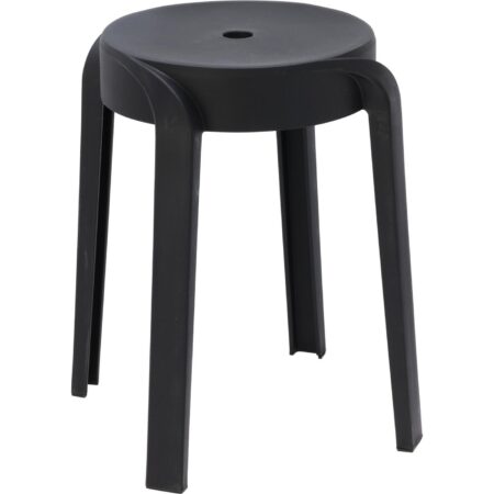 Kruk stapelbaar zwart | Home & Styling