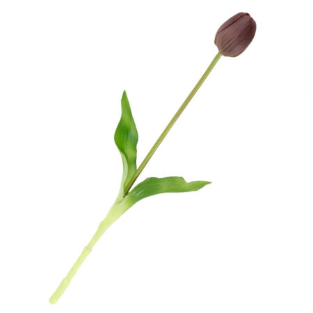Kunst Tulp real touch aubergine | Homebound