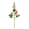 Kunstbloem Alcea Roze L |