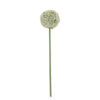 Kunstbloem Allium wit S |