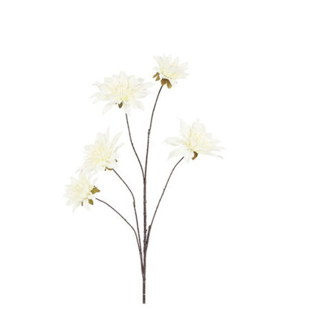 Kunstbloem Beau Dahlia elegans Wit |