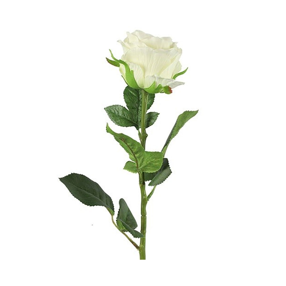 Kunstbloem Bloem Rosa Wit |