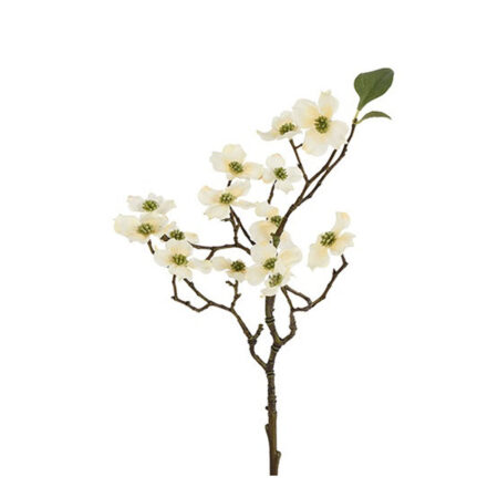 Kunstbloem Cornus Creme S |