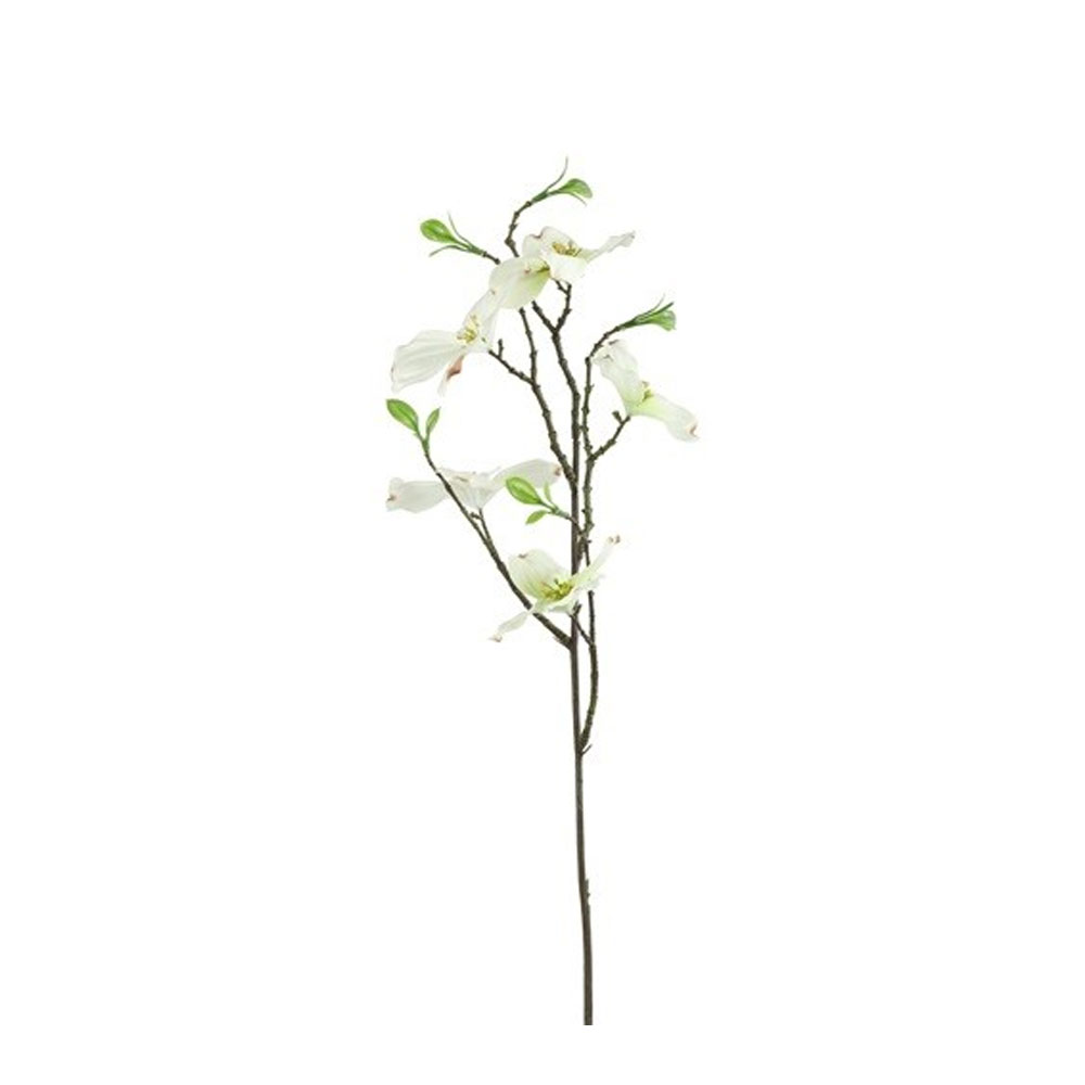 Kunstbloem Cornus wit S |