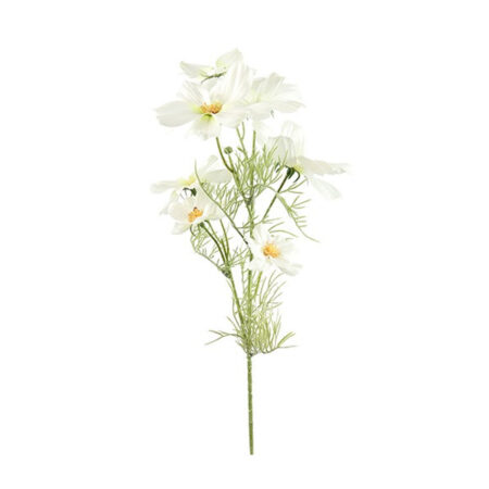 Kunstbloem Cosmos wit |