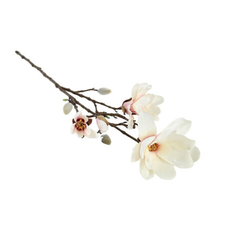 Kunstbloem Magnolia Chayca Creme M | Countryfield