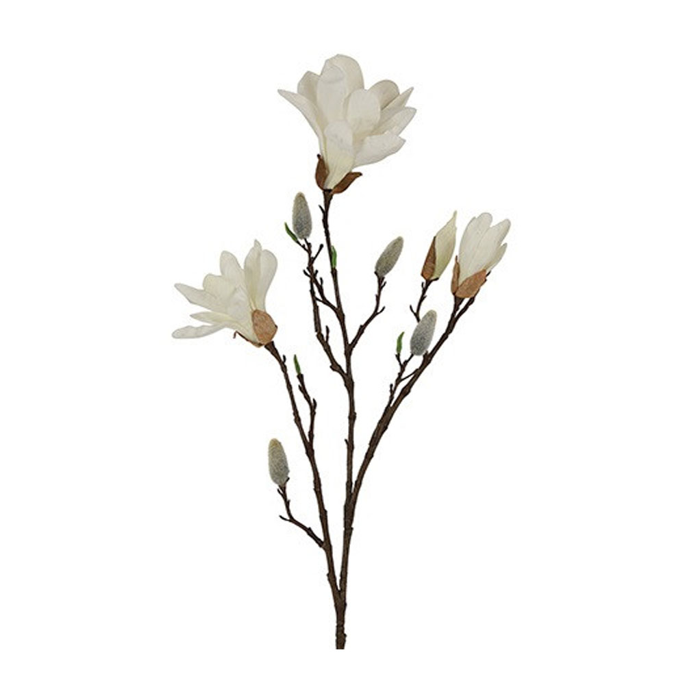 Kunstbloem Magnolia Chayca Wit M | Countryfield