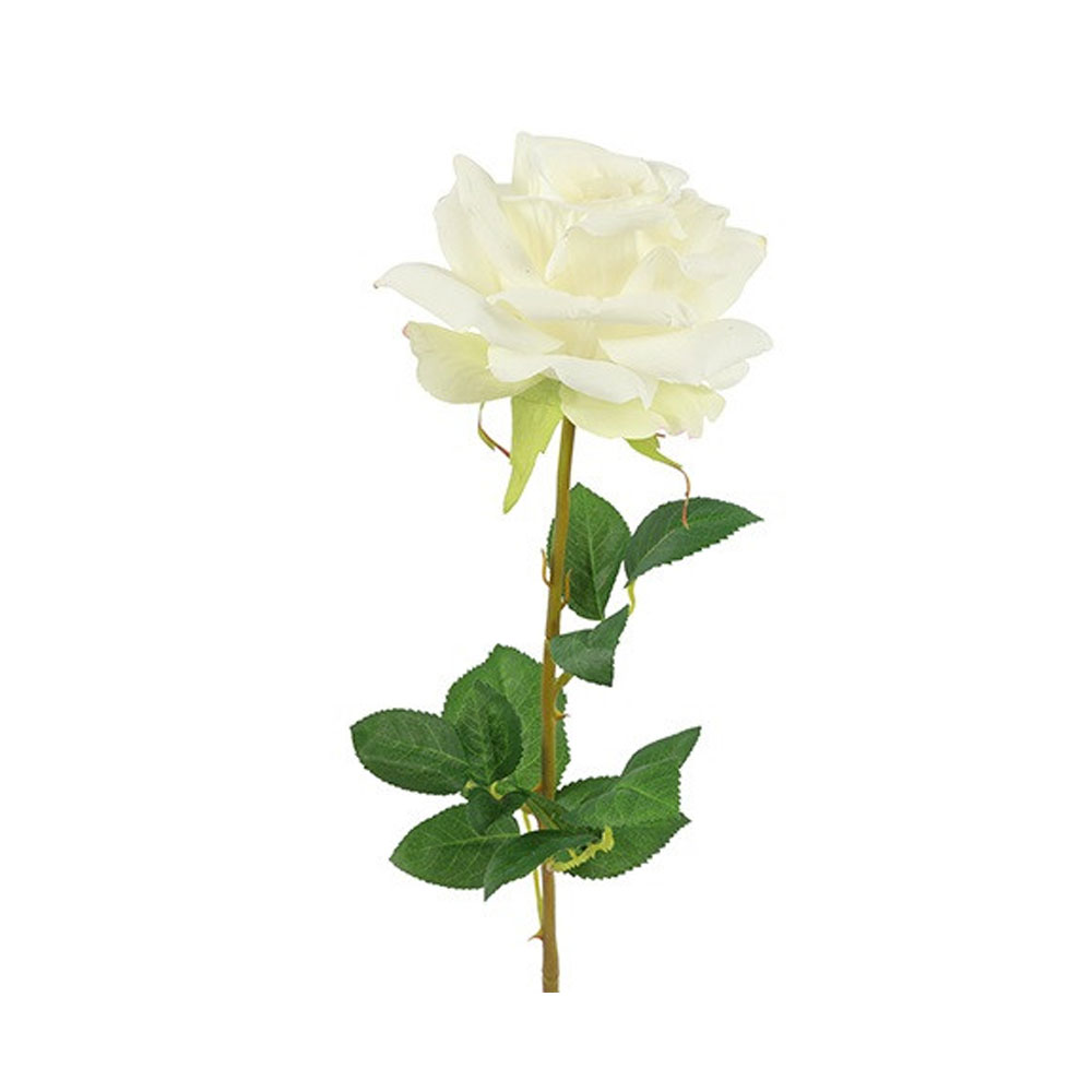 Kunstbloem Rosa Florentina Wit |