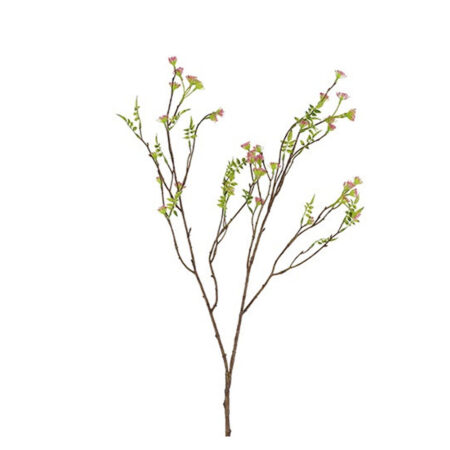 Kunstbloem Sambucus XL Donker roze |