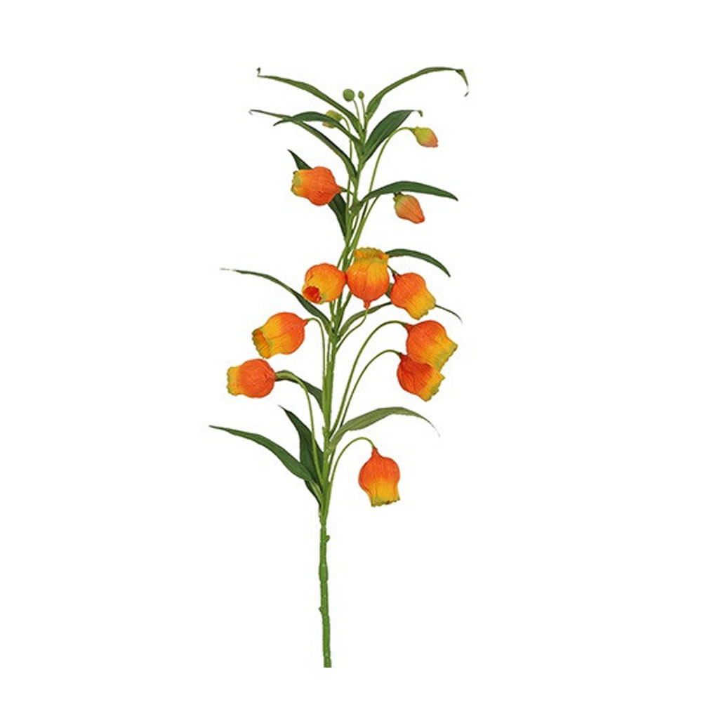 Kunstbloem Sandersonia oranje |