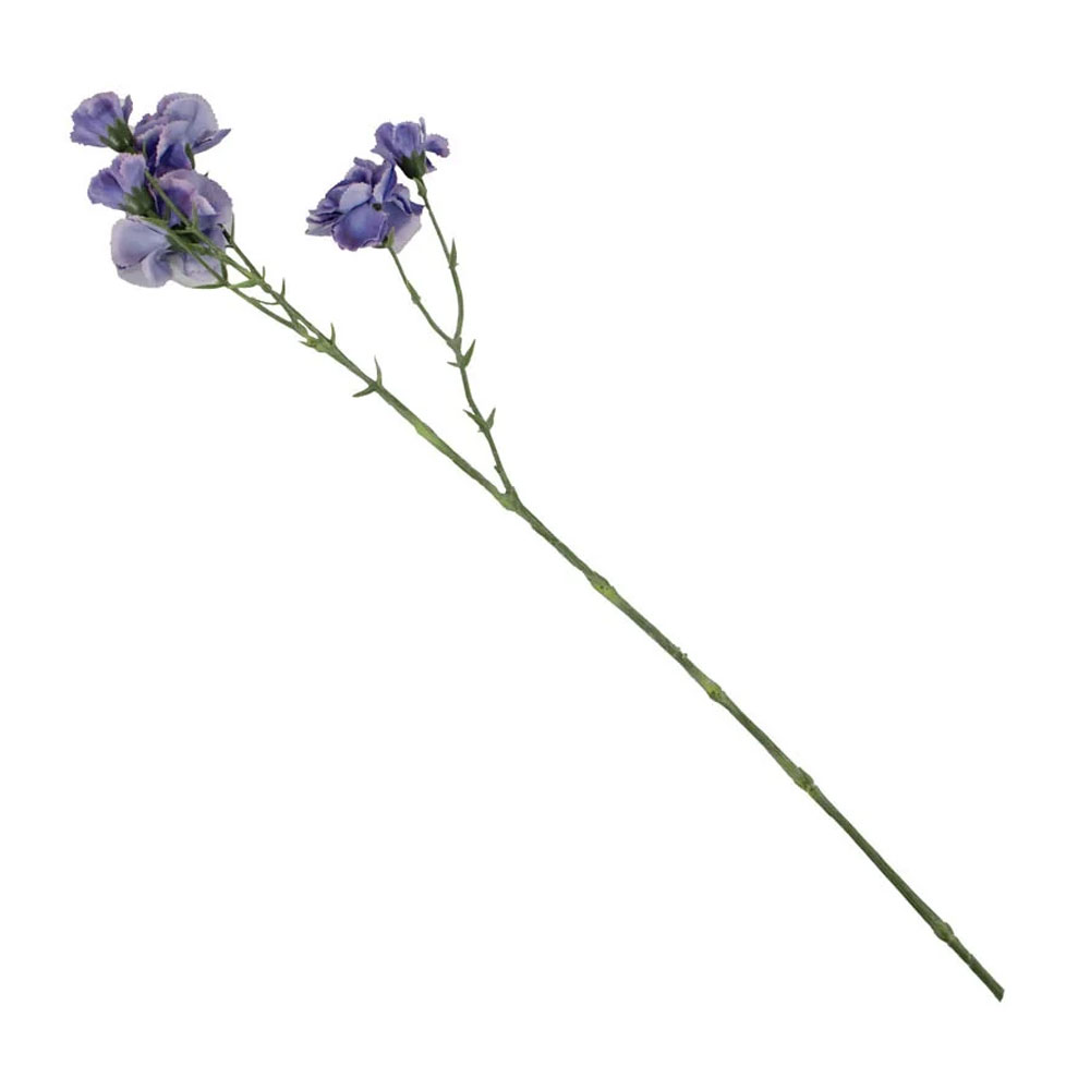 Kunstbloem anjer paars 56cm |