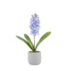 Kunstbloem hyacint blauw in pot 15xH41cm | Mansion Atmosphere