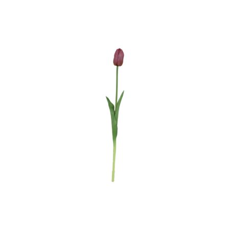 Kunstbloem tulp paars 10x10x47cm | Countryfield