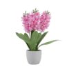 Kunstbloemen hyacint roze 28xH41cm | Mansion Atmosphere