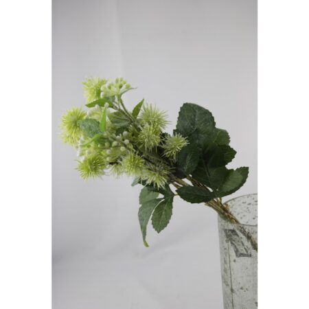 Kunstboeket scallion ball wit 3 stelen | Mansion Atmosphere