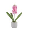 Kunstplant hyacint roze in pot 15xH41cm | Mansion Atmosphere