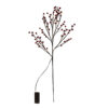 Kunsttak 'frosted berry' 20LED 75cm | Svenska Living
