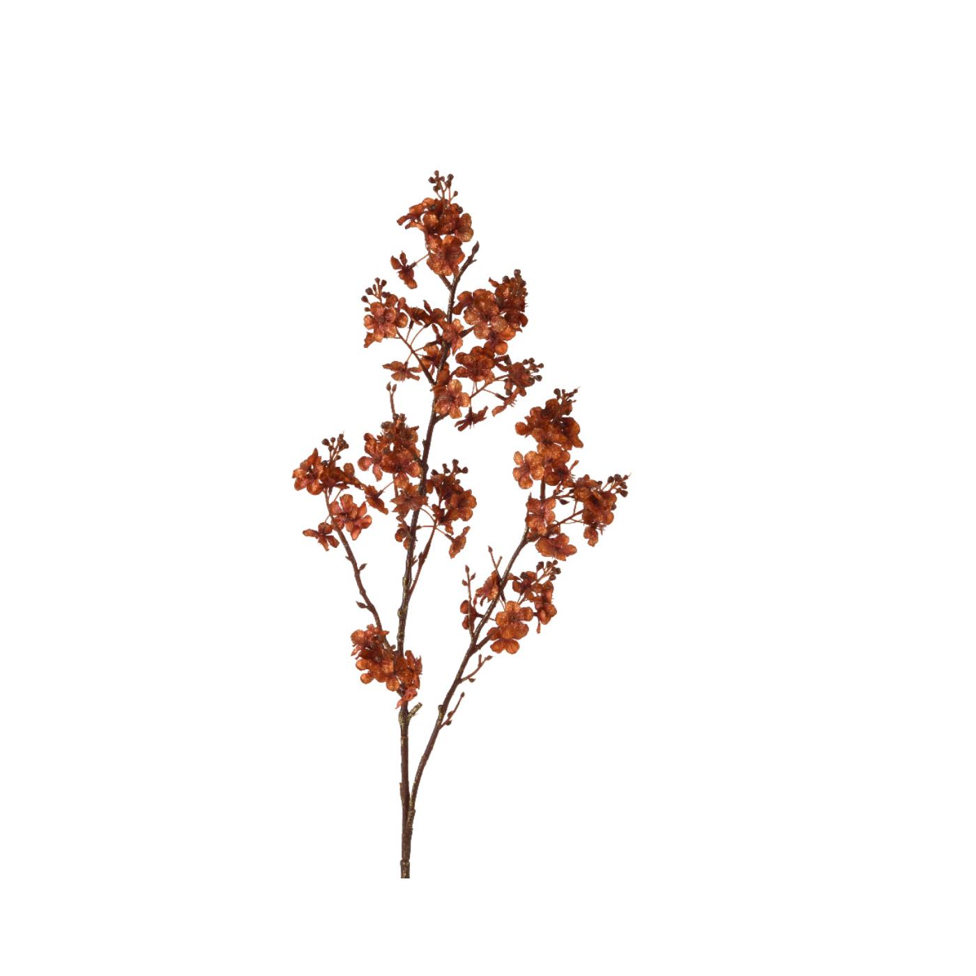 Kunsttak bloesem brandy 23x12x94cm | Decoris