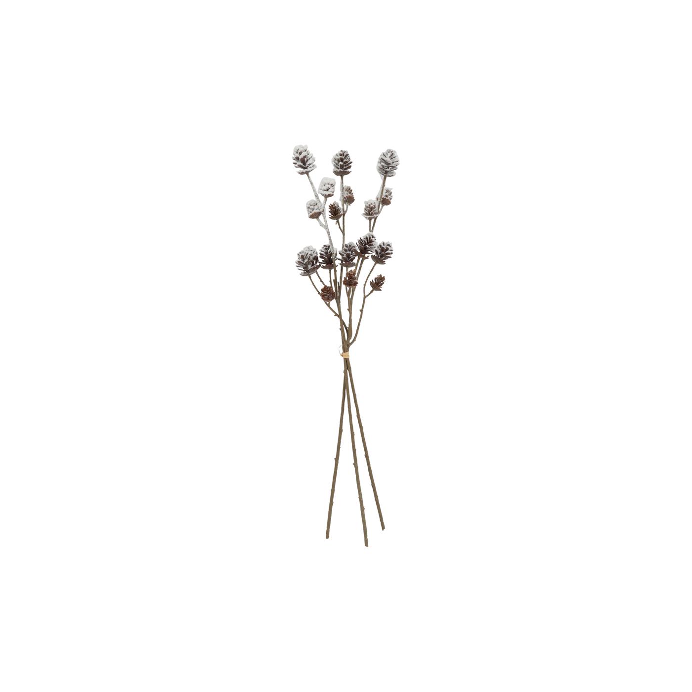 Kunsttak bundel Larix bruin 64x12x6cm | Countryfield
