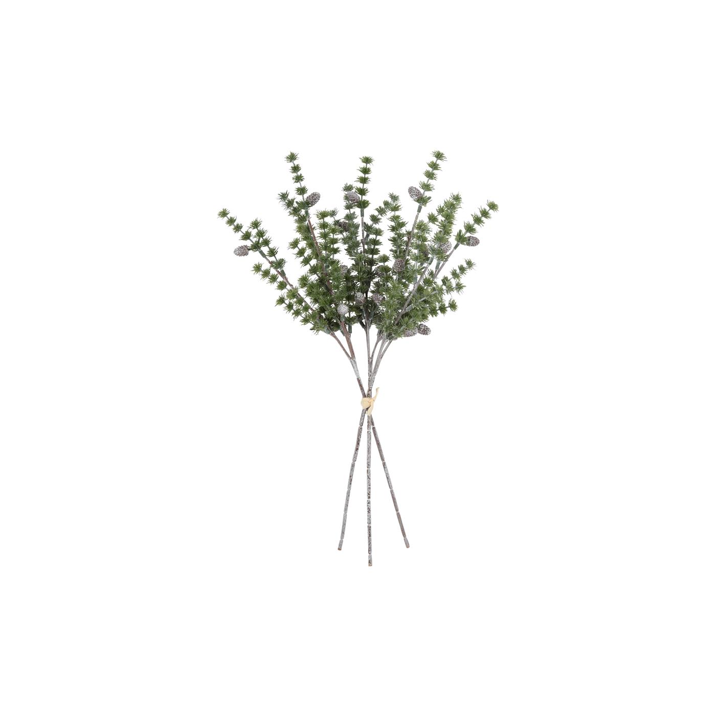 Kunsttak bundel Larix groen 45x26x13cm | Countryfield