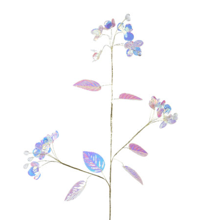 Kunsttak iriserend H68cm | Decoris
