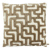 Kussen Blanka Taupe 45x45 | Claudi