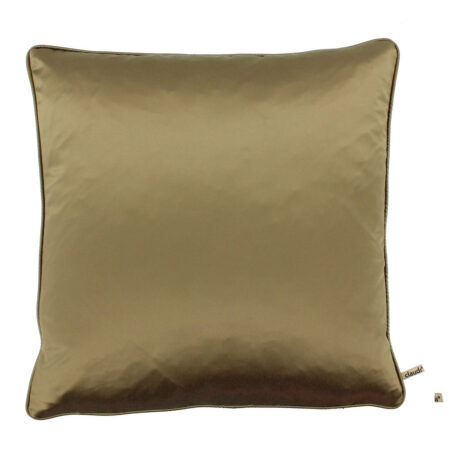 Kussen Dafne Dark Gold 922 + Piping 50x50 | Claudi