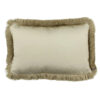 Kussen Dafne Gold fringe Gold 45x45 cm | Claudi