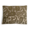Kussen Fluweel Paisley taupe |
