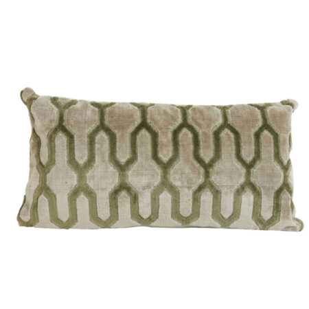 Kussen Jembana zand olijf 60x30 | Light & Living