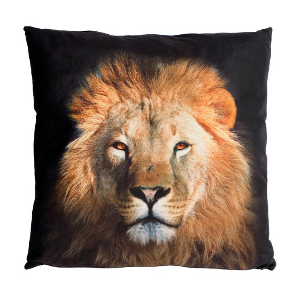 Kussen Lion Zwart |