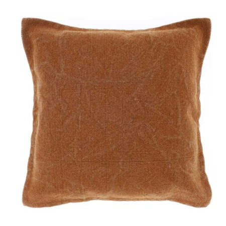 Kussen Loek Leather Brown 45x45cm |